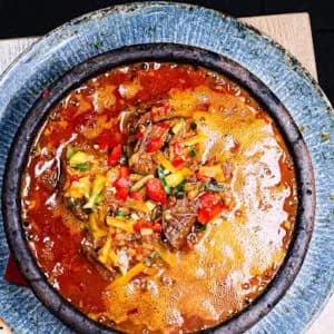 BOHNEN MIT LAMMFLEISCH